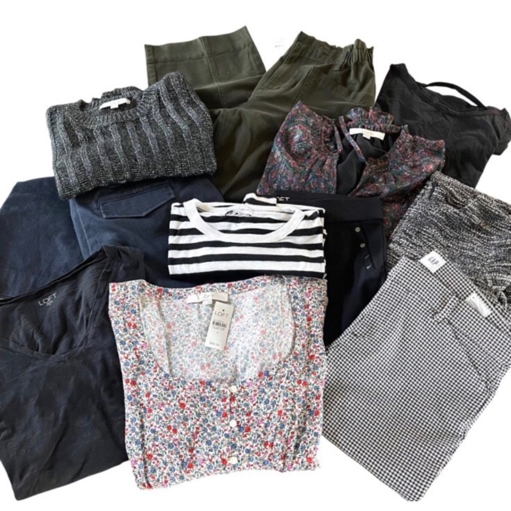 Loft Gap Banana Republic Women Mixed Sizes Reseller Bundle Lot Multicolor Preppy